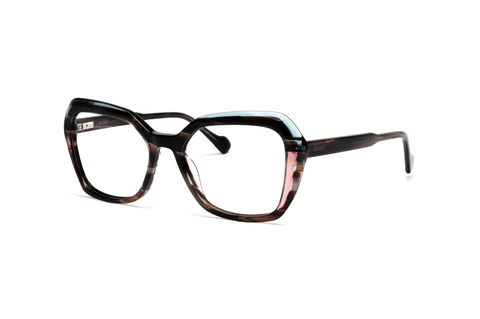 Mutig - Braun-Blau-Rosa