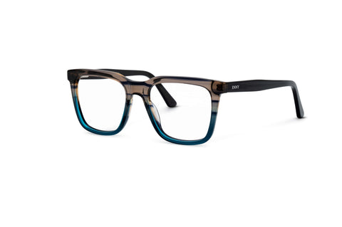 Visionär - Grau-Türkis