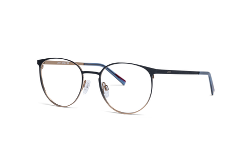 Damenbrille Schwarz Gold