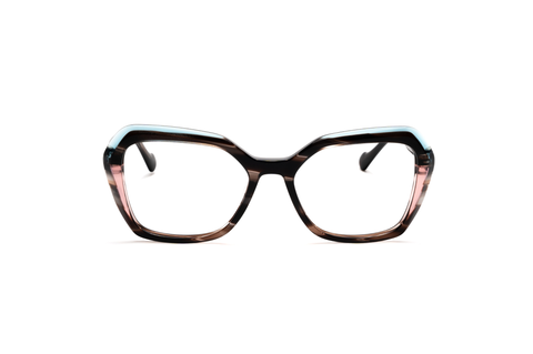 Mutig - Braun-Blau-Rosa