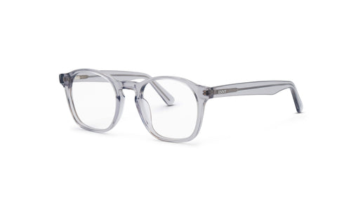 Gedankenflug - Hellgrau transparent